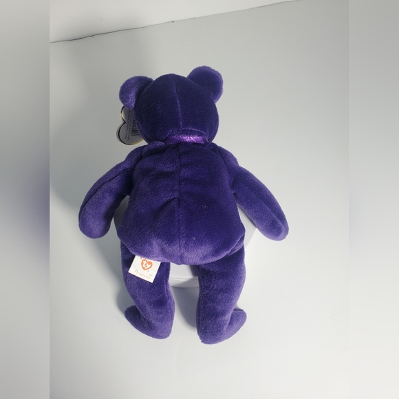NWT Beanie Baby ty Official Princess The Bear - Picture 5 of 11